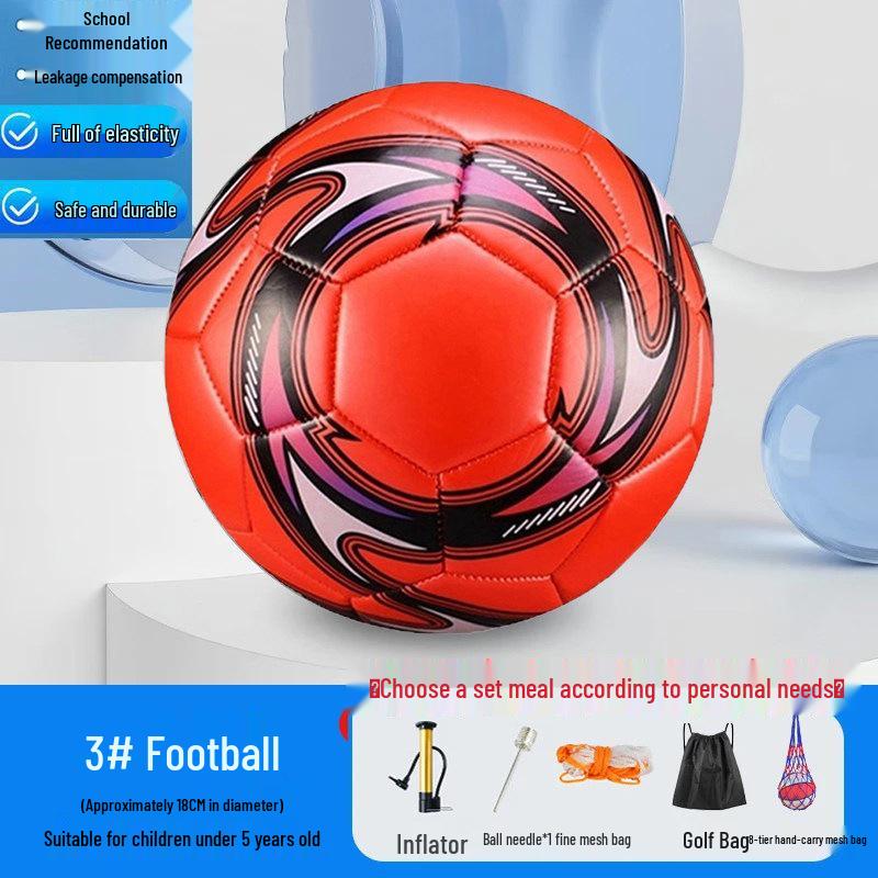 

Black and White Soccer Ball for Children - Sizes 3, 4, 5; Perfect for Primary and Middle School Training and Competitions Single Ball (Just one ball)