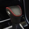 Couvre Poignée Levier de Vitesse pour Kia Antidérapant Résistant à l'Usure Protections Durables Couvercle Pommeau de Levier de Vitesse Accessoires de Voiture