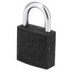 Padlock Brass Core and Thickened Black Iron Door Lock for Home Dormitory Portable Padlock50mm