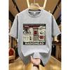 Vintage Classic Radiohead Tees North America Tour Rock Tshirt Hip Hop Street Casual Top Sleeved Tops Tees