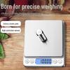 I2000 Rechargeable Stainless Steel Kitchen and Jewelry Scale - Portable Gram Pocket Scale for Baking