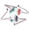 30Cm 10 Needle Hook Clamp Kit Logic Analyzer Cable Clamp Probe With Springs At The Front Connect Chips Pins Power Tools