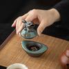 Chinese Pixiu Mini Incense Burner - Feng Shui Wealth Luck Decor for Home Office, Meditation & Zen Altar Use