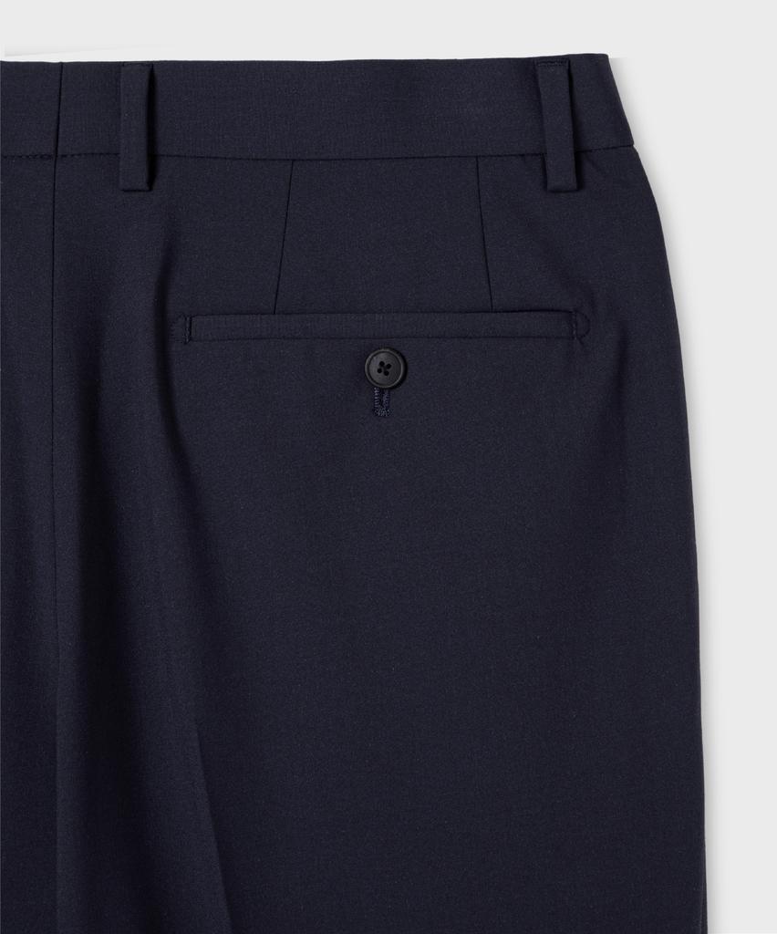 NONBLANK [Saint Year] Semi-Wide Fit Slacks_Navy