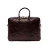 VITAFELICE Herren Vintage Leder 2-Wege-Aktentasche (NSB-30373N) (Schokolade)