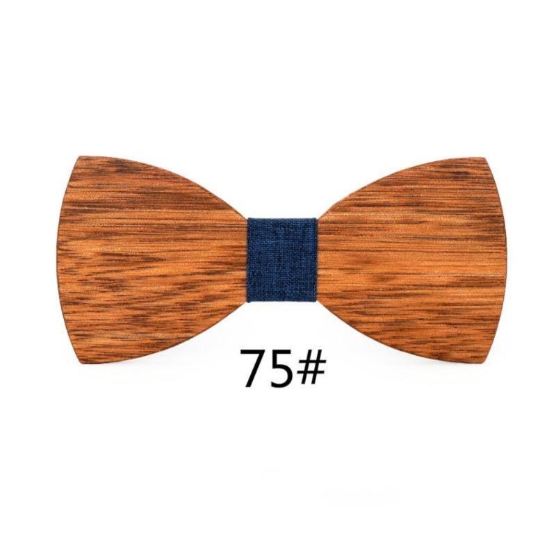 

Wood Bow Tie Mens Wooden Bow Ties Party Business Butterfly Cravat Party Ties for Men Wood Ties