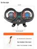 Universal Electric Tricycle Dashboard: 48V-72V Battery Gauge & Speedometer Instrument Assembly