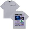 Rapper Grecas Album Tour 2026 Cover Tshirts Mens Clothing Fashion Vintage Hip Hop T Shirts Comfort Cotton Short Sleeve Tshirt