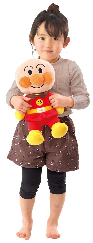 Anpanman Fuwarin Smile Plush Toy, Gyutto M Anpanman