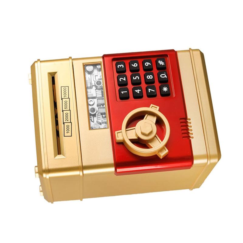 A71Z Mini Piggy Bank Children's Safe Forboys/Girls Battery-Free Safe Bank Witheasy Retrieval System