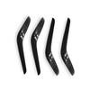 2Pcs BLACK Inner Door Panel Pull Handle Replacement Cover For BMW X1 2010-2016