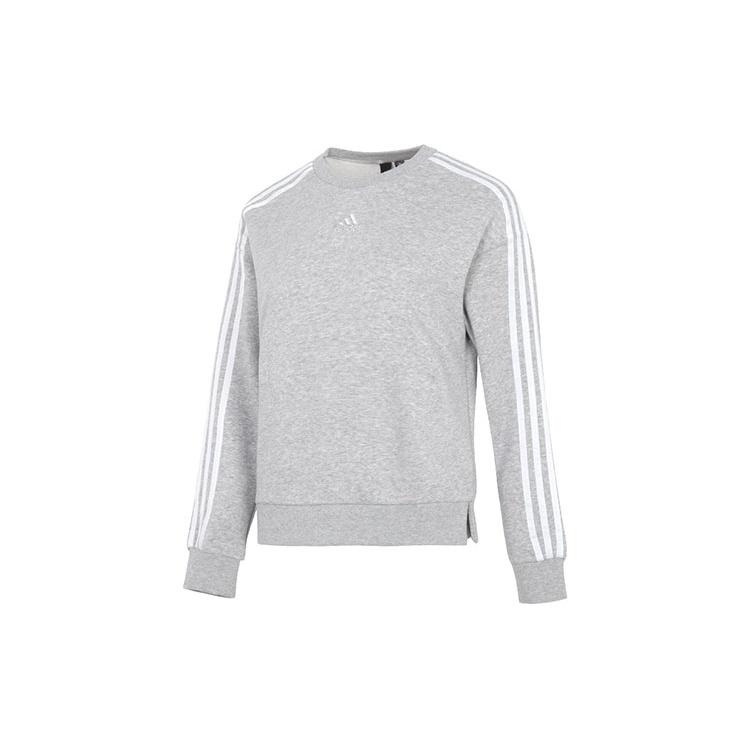 (WMNS) adidas MH 3-Stripes Sweatshirts  Grey  Women s HM7079 L
