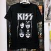 KISS Band Metal Rock Death Heavy Metal Tattoo Rock West Coast Skate Street Summer Cotton T-shirt Loose Casual T-shirt Men Women