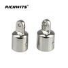 Marine Stainless Steel Sliding Cap Connector for Sunshade Canopy