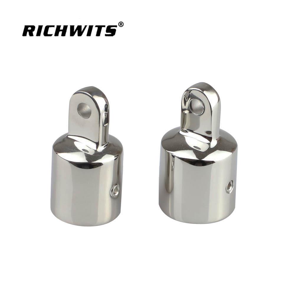 Marine Stainless Steel Sliding Cap Connector for Sunshade Canopy