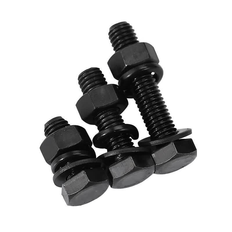 Osizhuo Carbon Steel Hex Bolt & Washer Nut Kit