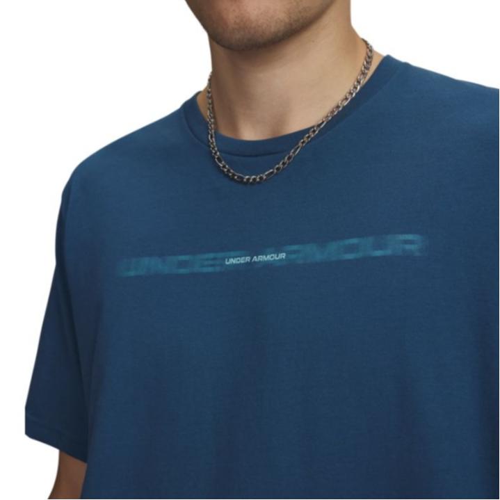 Under Armour SS26 Pullover Crew Neck Fitted T-Shirt Men tops 6009248-498