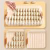 Multi-layer Dumpling Storage Box Plastic Large Capacity Food Storage Container with Lid Quick Freezing Dumpling Box