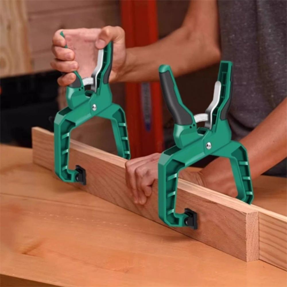 Plastic Heavy Duty Locking Pliers Spring Clamps Woodworking Tool Useful Quick Clamp Woodworking