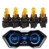 Car T5 Bulbs | 10 Pcs Car Interior Dash Board Socket LED Bulbs |