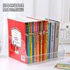 Book Storage Box Desktop Transparent Book Stand Integrated Storage Cleaning Plastic Box Desk Organizing Storage Rack