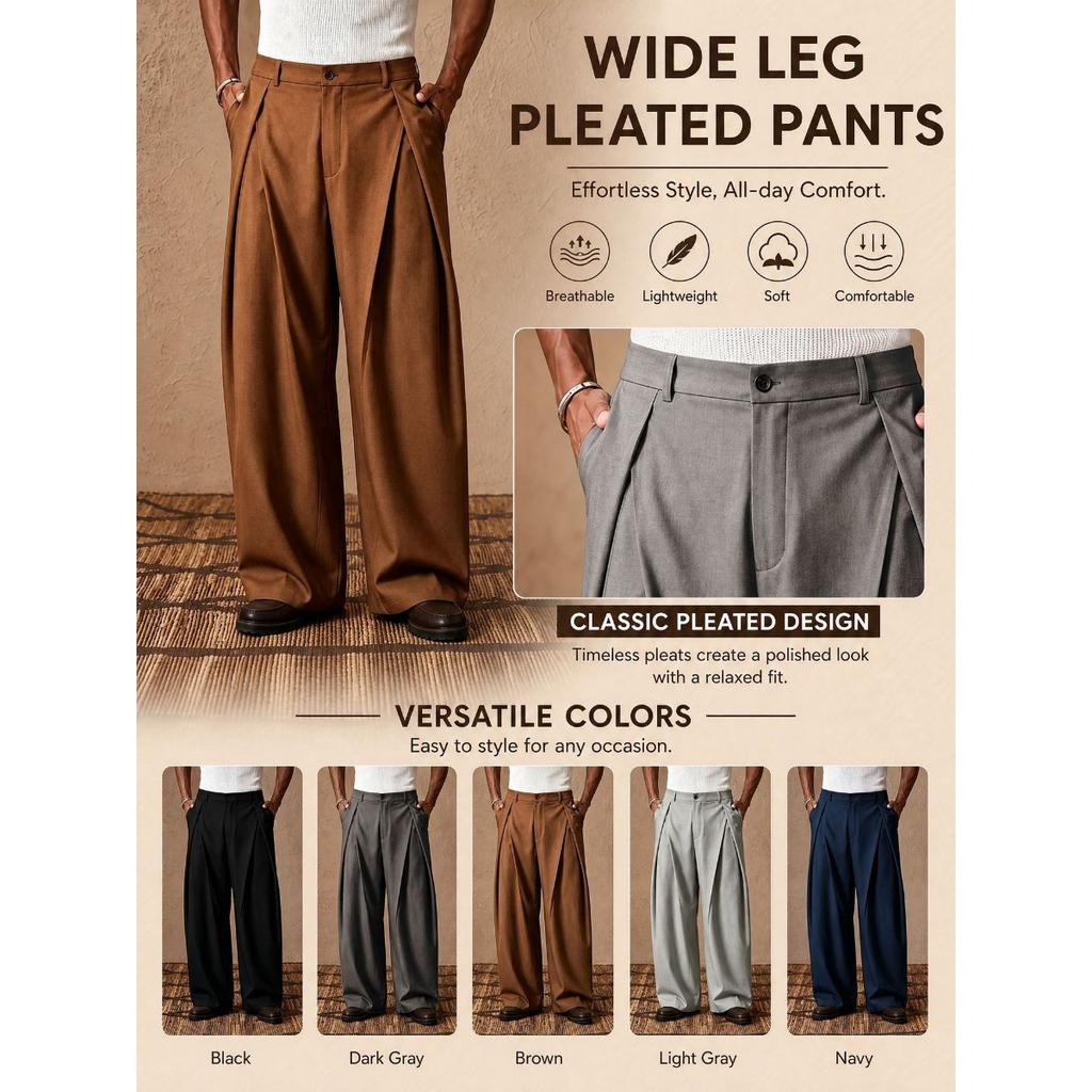 2026 Herren Neue Herbstmode Schlank geschnittene Lässige Locker geschnittene Sport-Hose mit Spitze