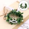 10 Pcs Drip Protection Communion Candle,Candle Rings Small Artificial Wreaths Drop Catcher For Candles