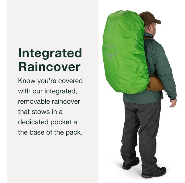 Рюкзак Osprey Rook 50 histosol brown/rhino grey