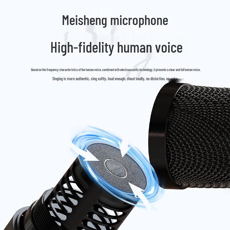 Newmine M18 Portable Karaoke Speaker with Dual Microphones