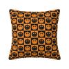 Custom Halloween Pumpkin Witch Skull Pattern Pillowcase Luxury Cushion Cover Car Pillowcase