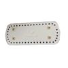 Oval Round Bags Bottom Leather Bag Base with 44 Holes Nail-Bottom Shaper Pad for DIY Crossbody Shoulder Bag Knitted Bag
