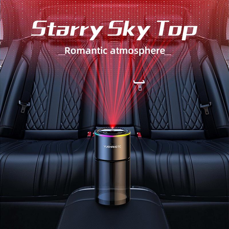 Smart Car Aroma Diffuser with Ambient Light & Automatic Spray – Premium Car Decoration