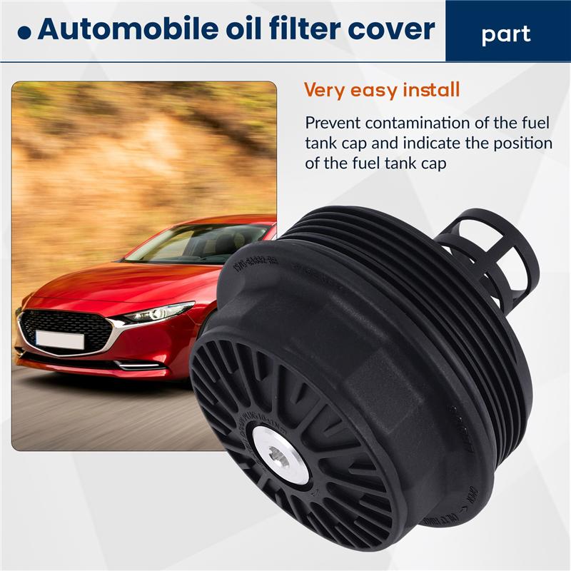 Oil Filter Cap For FORD S-MAX & GALAXY 2.3 07/15, MONDEO MK3 MK4 1.8 2.0 2.3 1S7G-6A832-BB 1S7G6A832BB-A87Q