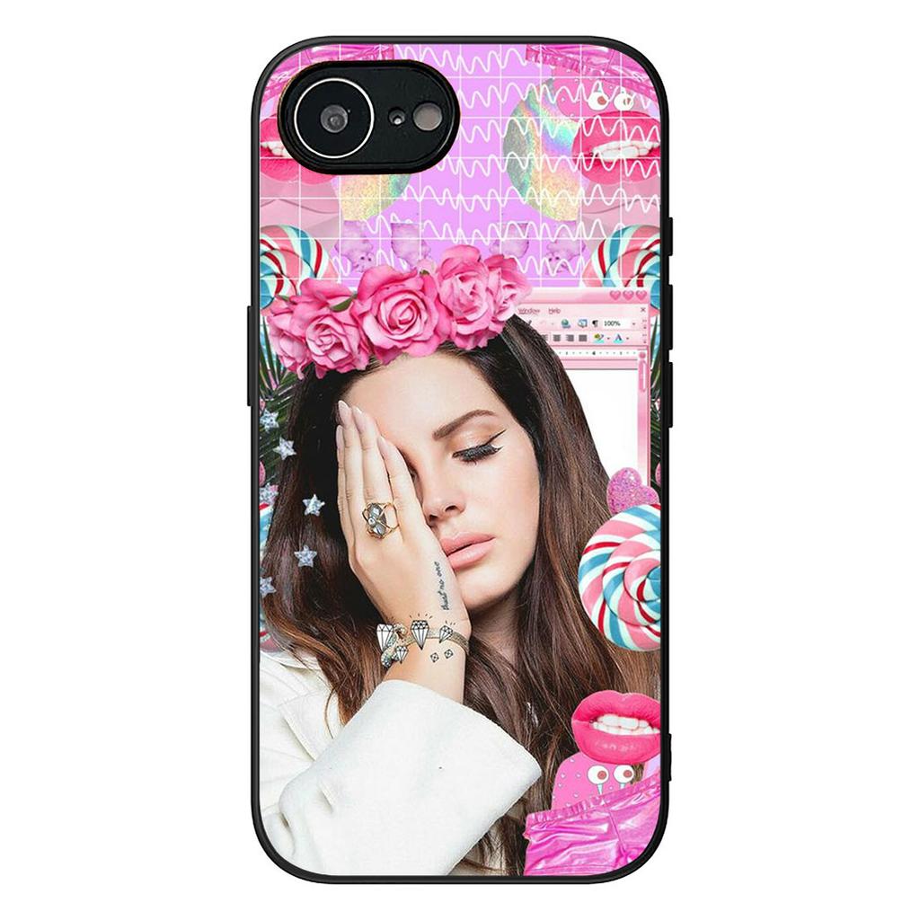 Lanas Singer Dels Reys Phone Cover for Apple iPhone 12 13 Mini XS 11 Pro Max 7 8 Plus + XR 8+ X SE 2020 SE3 Protective Case