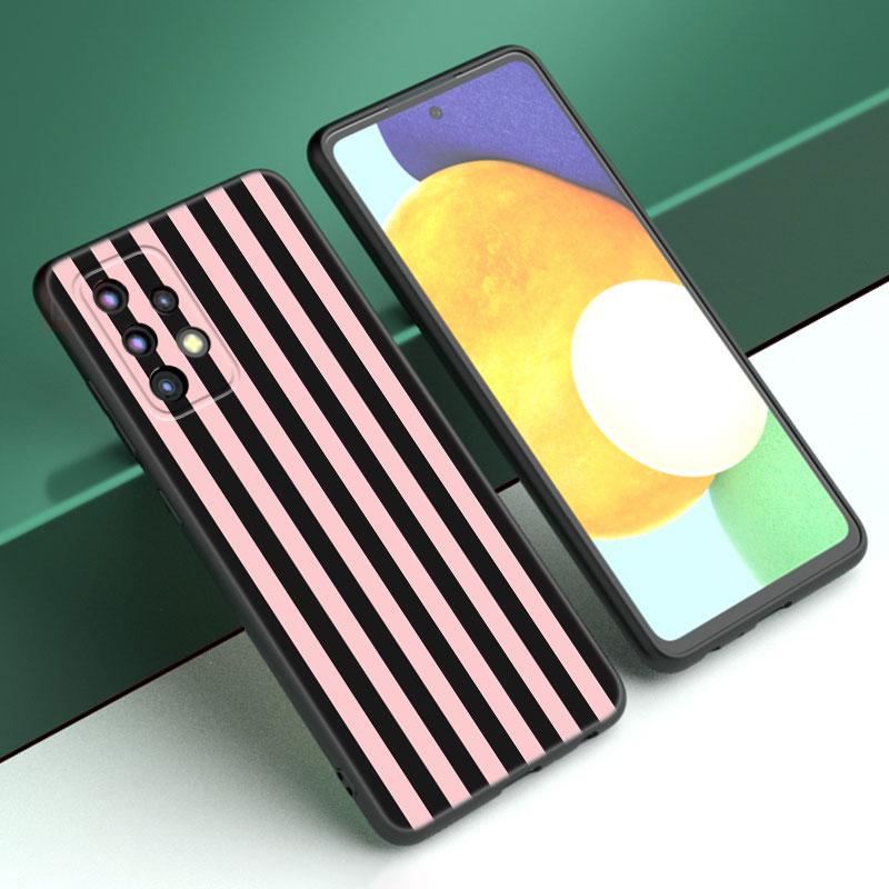 Schwarz Weiß Kariert Zebra Hülle Für Samsung A04 A21 A30 A50 A52 S A13 A14 A22 A23 A32 A53 A73 5G A11 A12 A31 A33 A51 A70 A71 A72
