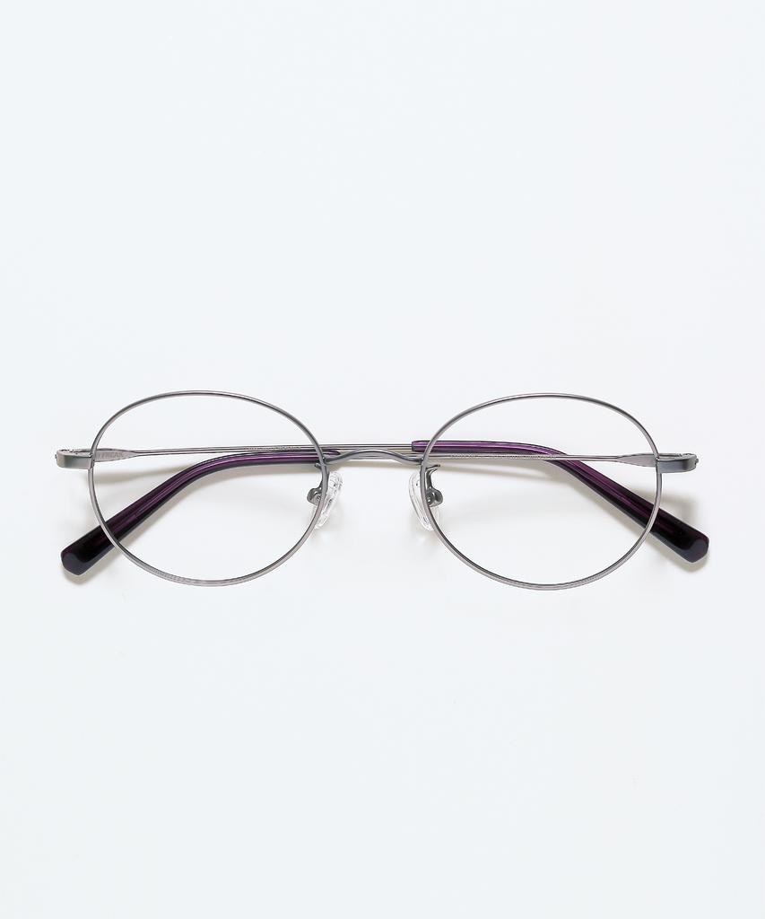 Timideupeulikeu Puni Gunmetal Titanium Glasses