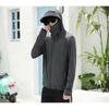 New 2026 Men's Summer Ice Silk Sunscreen Jacket, UV Protection, Outdoor Thin Breathable Lightweight Sunscreen Clothing