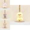 Cute Animal Plush Scarf Bear Keychain Soft Toy Adorable Dog Bunny Duck Accessory