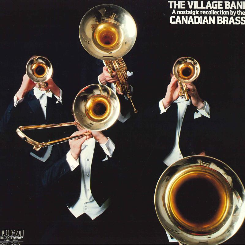 LP Record CANADIAN BRASS - Village Band RCL8017 RCA 1981 Japan Obi Classical Used
