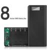 Solderless 8-Section 18650 Battery Box DIY Power Bank Kit with LCD Screen