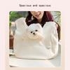 2026 New Portable Pet Backpack Small Outdoor Chest Bag Convenient For Cats Dogs To Travel Outdoors Breathable Soft Comfortable