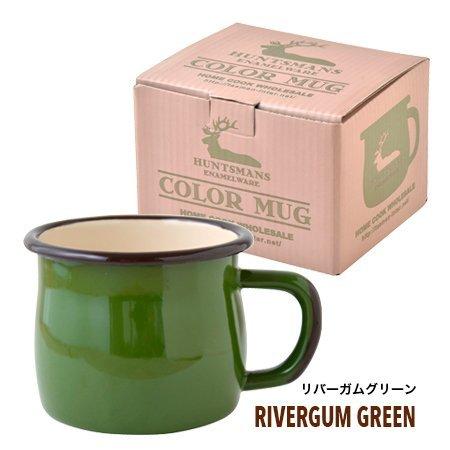 HUNTSMANS Enamel Mug, River Gum Green, 380ml