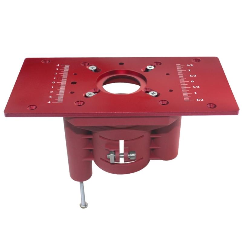 Woodworking Base Router Lift Kit for Secure Clamping No Shaking During Operation Improve Your Woodworking Experience