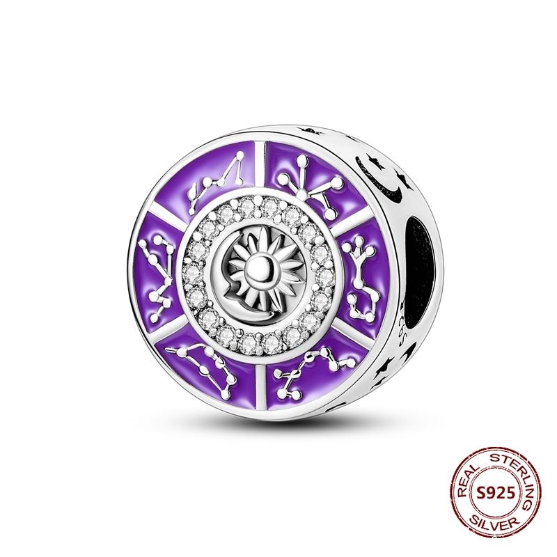 Copper Yellow Series Fashion Gold Sunflower Heart Charm Beads Fit Original Bracelet Party Diy Jewelry Gift