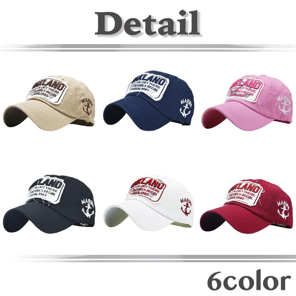 Baseball CZA440 [White Fang] Hat, Cap, Cap, Embroidered, Summer, Simple, Casual, Men's, Women's, (Khaki)