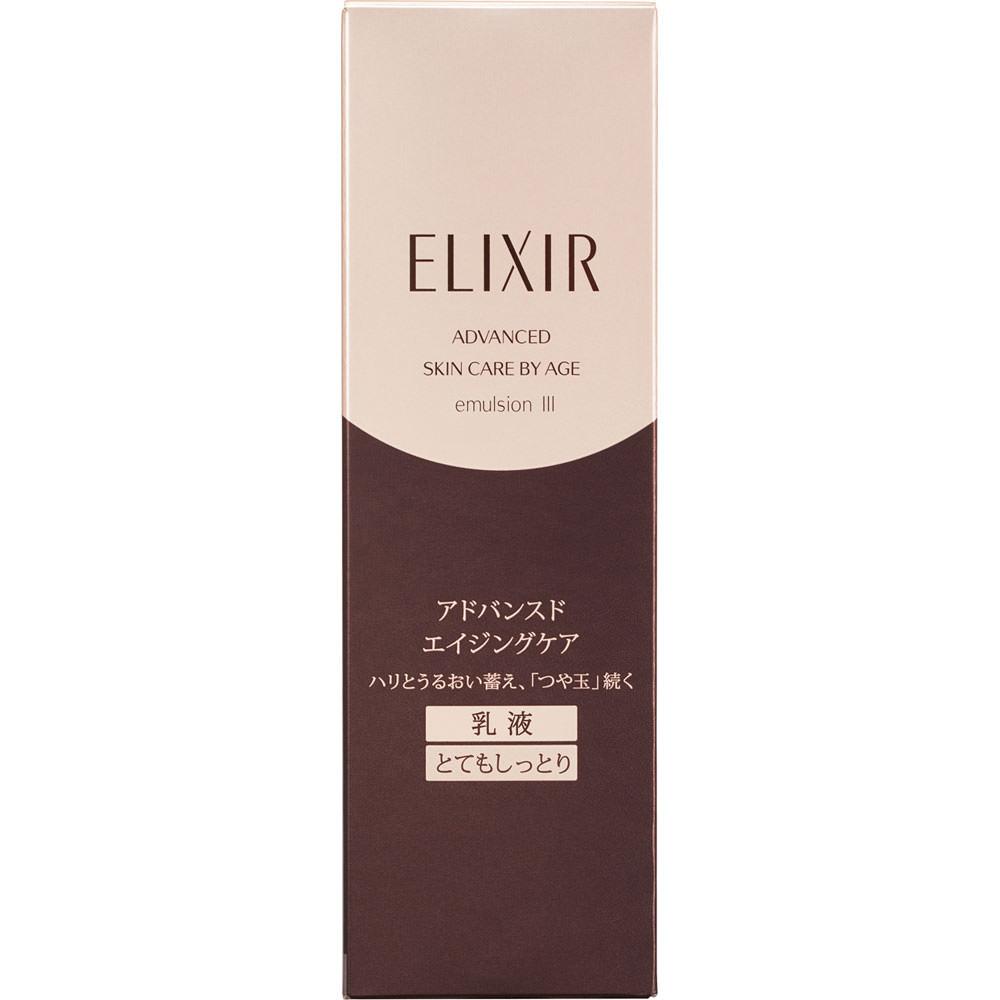

Shiseido Elixir Advanced ELIXIR Advanced Emulsion T 3 (Поповніть) 130 мл Молочний лосьйон New Elixir Після нанесення лосьйону нанесіть щедру кількість на ватку