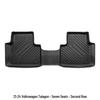 Volkswagen Tayron 21-24 Eco-Friendly 3D High-Edge TPE Floor Mats