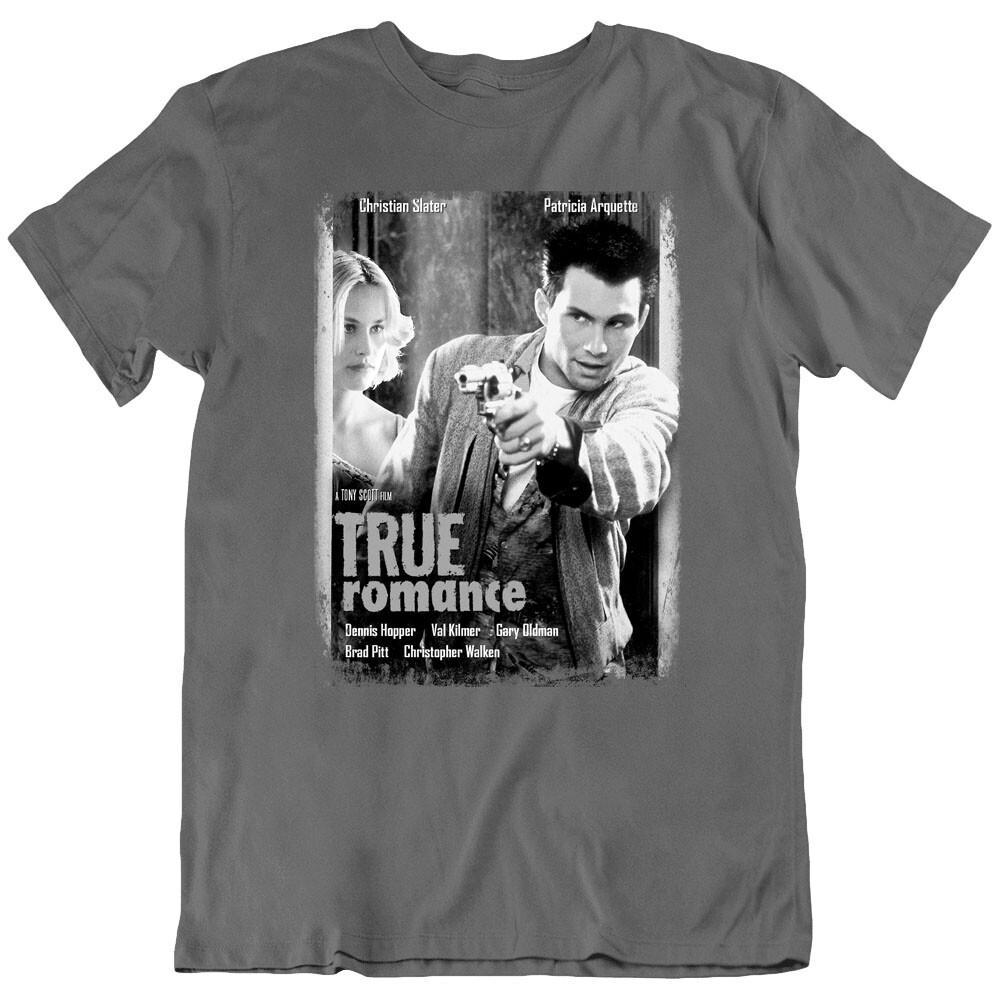 True Romance 90 s Movie Film Video Vector T Shirt L