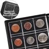 Transparent PVC Coin Album Holders 240 Pockets Coin Collection Book  Currency Collection