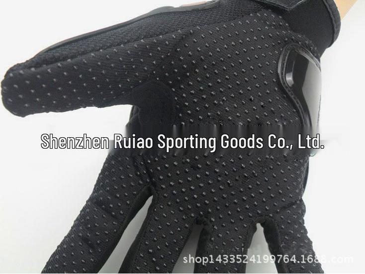 

Full Finger Off-Road Summer Motorcycle Racing Gloves in Black, Blue, and Red XXL чёрный